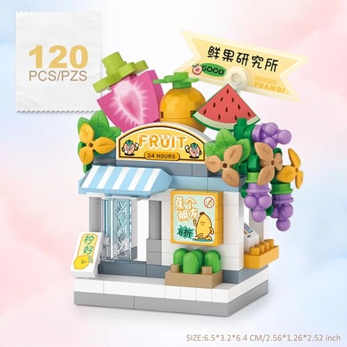Pet Shop - 120 pcs + Coffee Shop - 120 pcs + Fruit Shop - 120 pcs + Sweet Shop - 150 pcs
