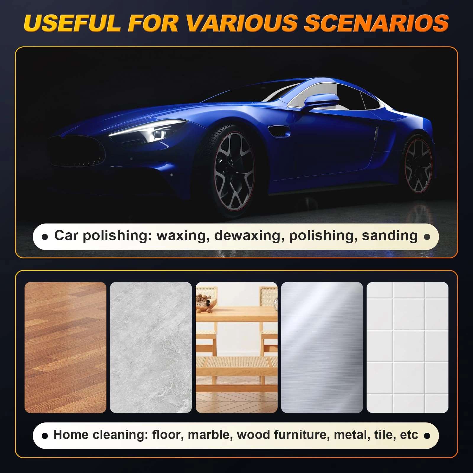 Cordless Car Polisher - 150mm