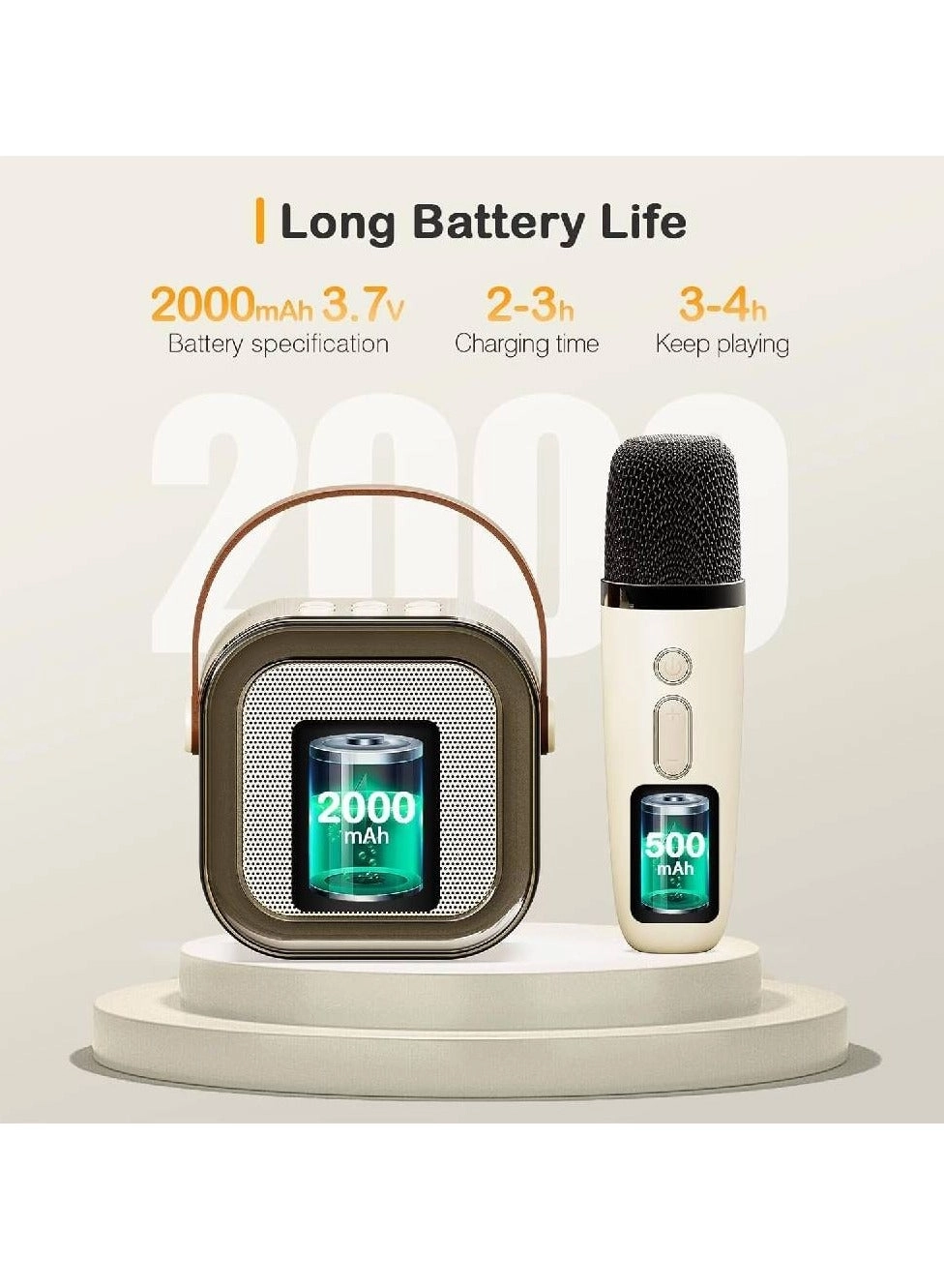 Kids Karaoke Machine - 4|5|6|7|8|9|10