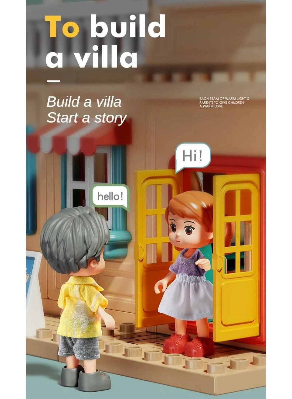 Building Blocks Set - Construction 246 pcs