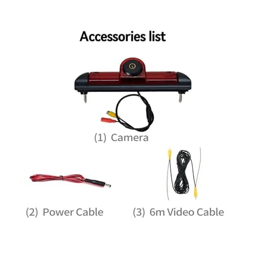 3rd Brake Light Rear View Camera - Night vision 756 (H) x 504 (V)