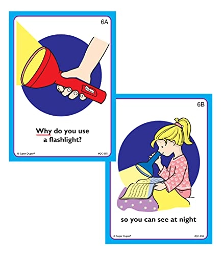 Ask and Answer “Why?” Questions Card Deck - 56 pieces