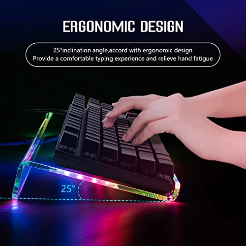 Acrylic Computer Keyboard Holder - RF, USB
