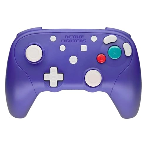Retro Fighters BattlerGC - Blue/Purple Gamecube, Game Boy Player, Switch & PC Compatible