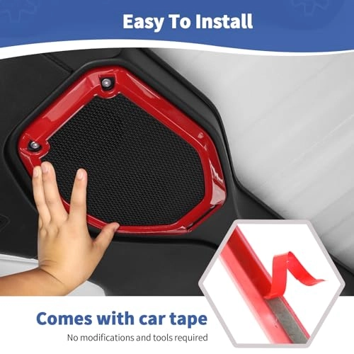 A Pillar Speaker Frame Trim Cover - Jeep Wrangler JL 2018-2024
