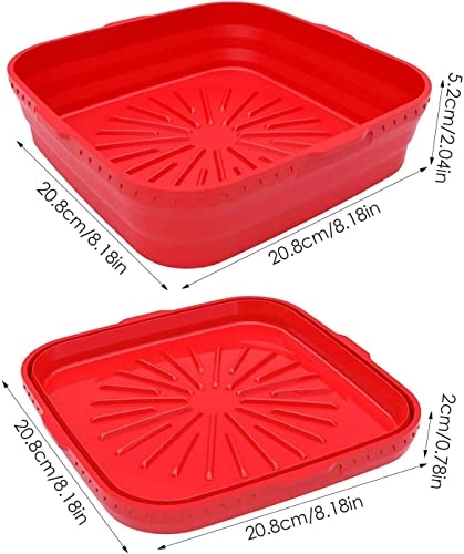 Air Fryer Silicone Baking Tray - Paper