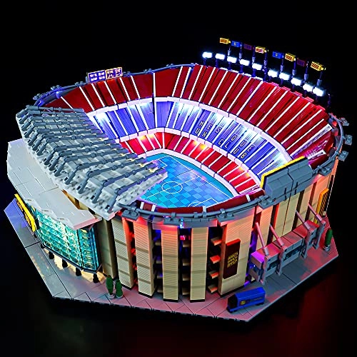 LED Light Kit for Lego Camp NOU - Compatible with Lego 10284 RC Version