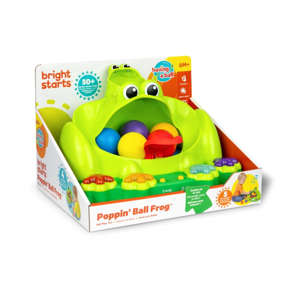 Poppin' Ball Frog - 6 to 36 months
