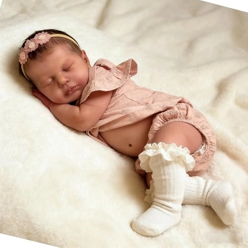 LOULOU Reborn Baby Doll - 20 Inch Vinyl Girl Ages 3+
