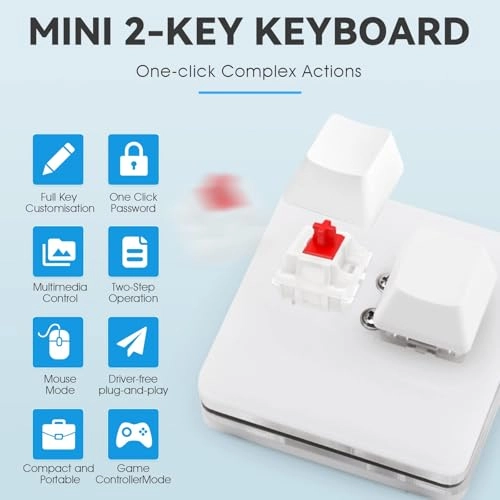 2-Key Keyboard - US Wired/Wireless