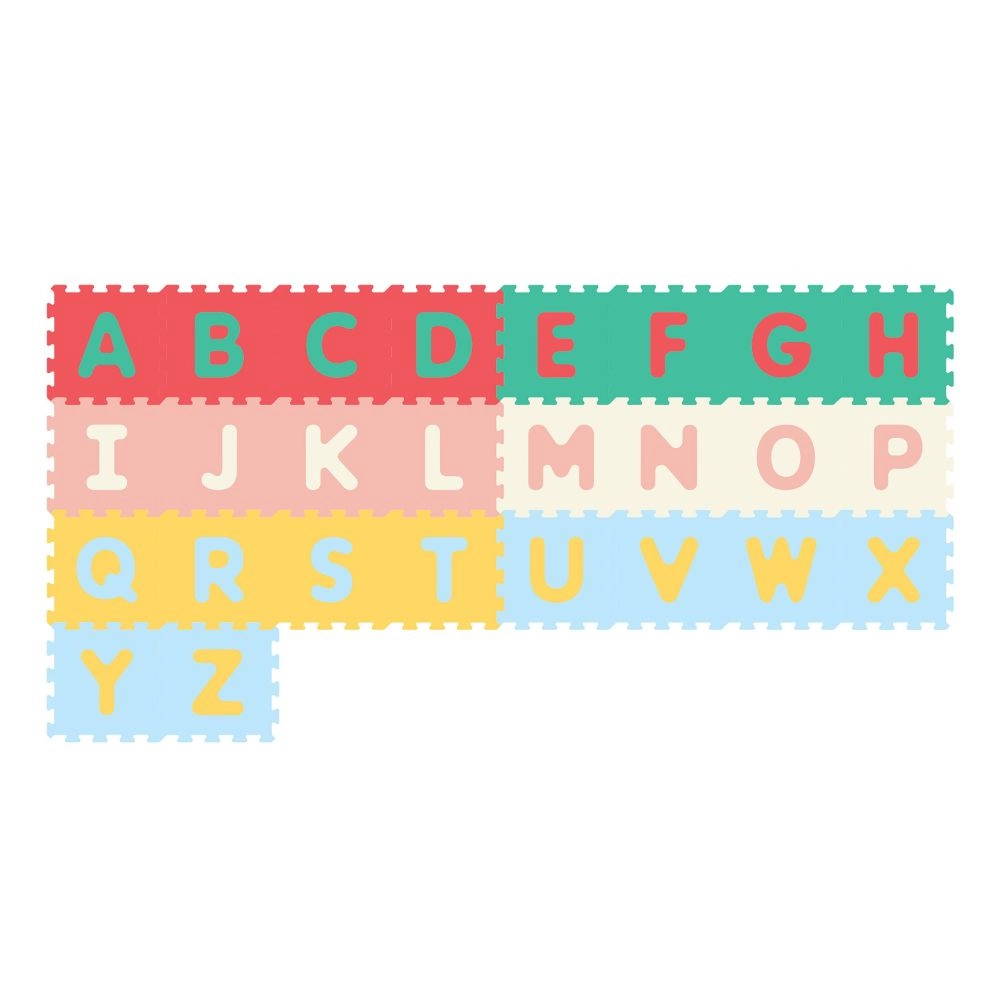 Antibacterial Alphabet Puzzle Mat - 10 Months 26pc
