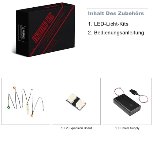 LED Lighting Kit - 60398 Family House and Electric Car