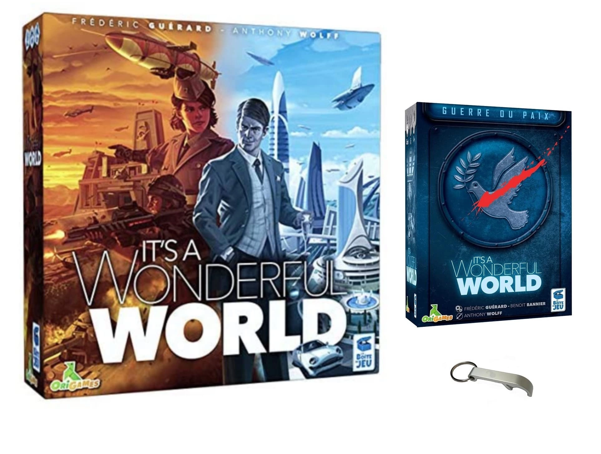 It's A Wonderful World + War Or Peace Extension + Bottle Opener (French)