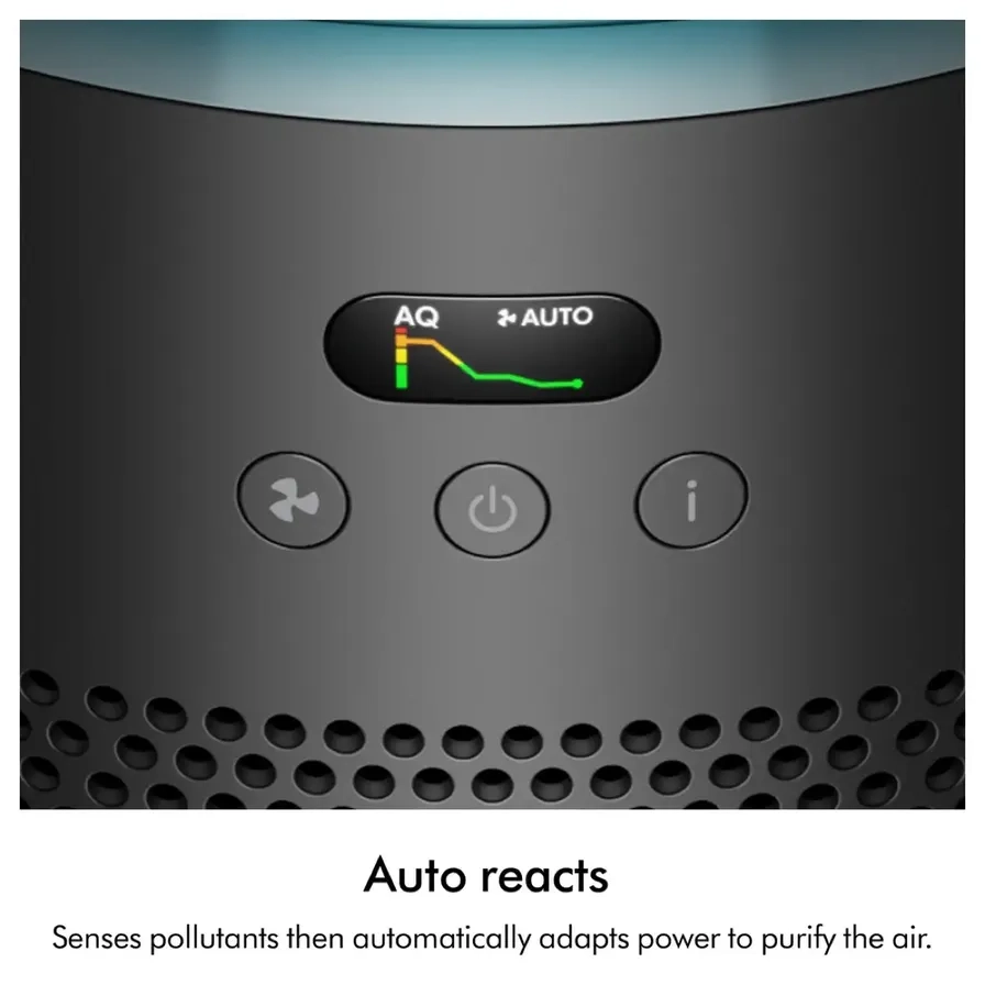 HushJet Purifier Compact - White/Silver 5-year filter life