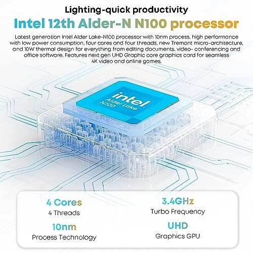 MiniBook X - 10.51'' N150 16GB DDR5 512GB SSD