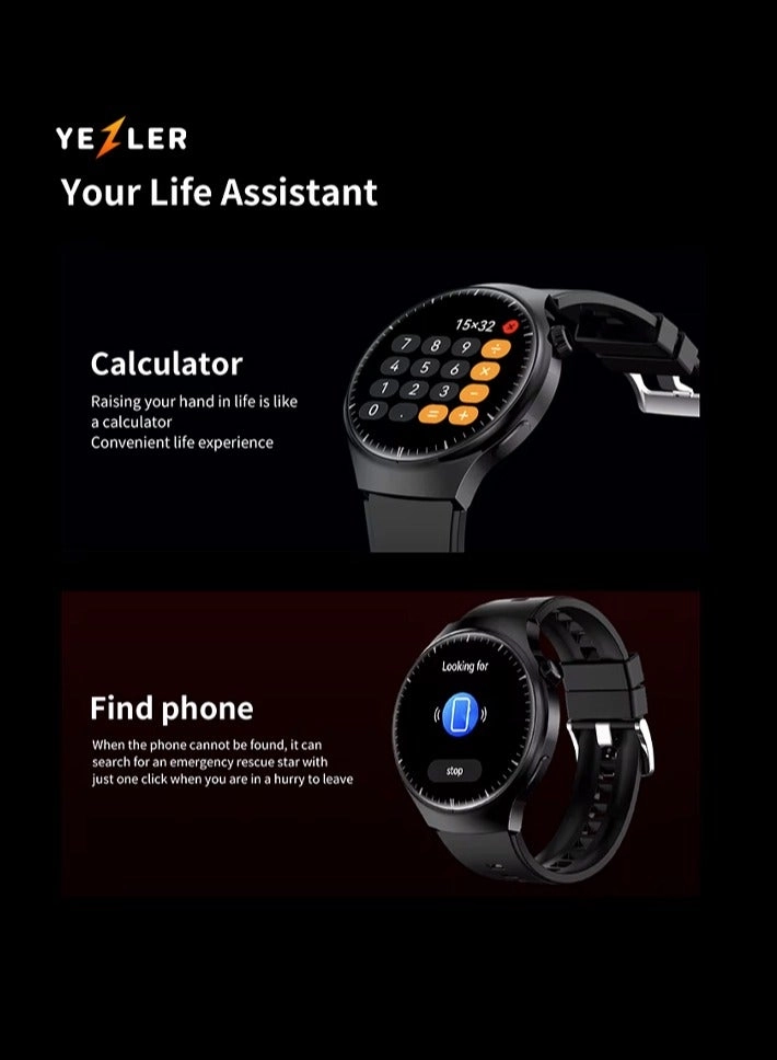 Round Smart Watch Set