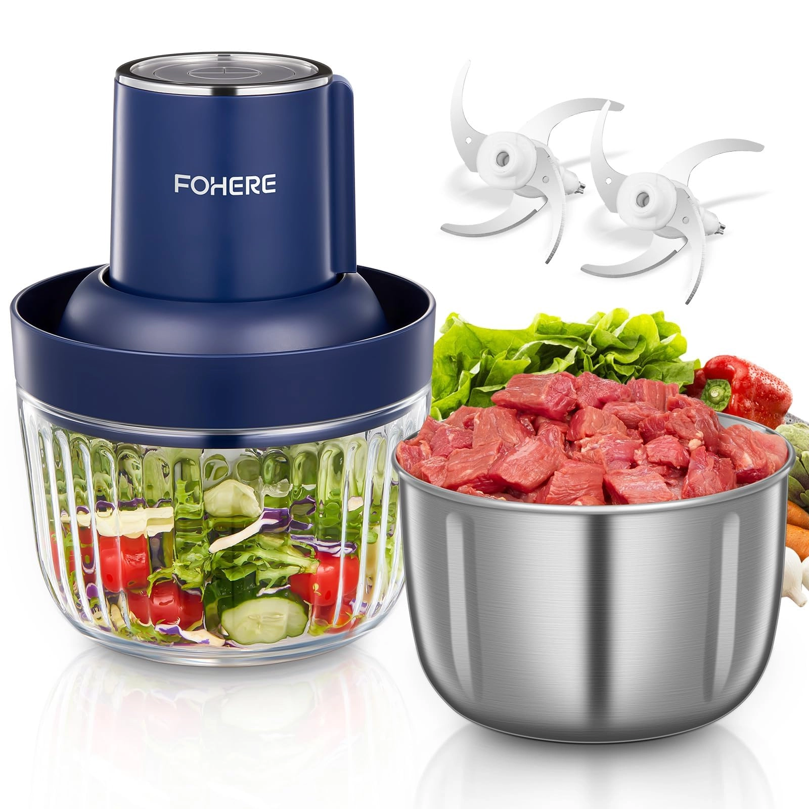 FOHERE Elektrisk Köttkvarn
