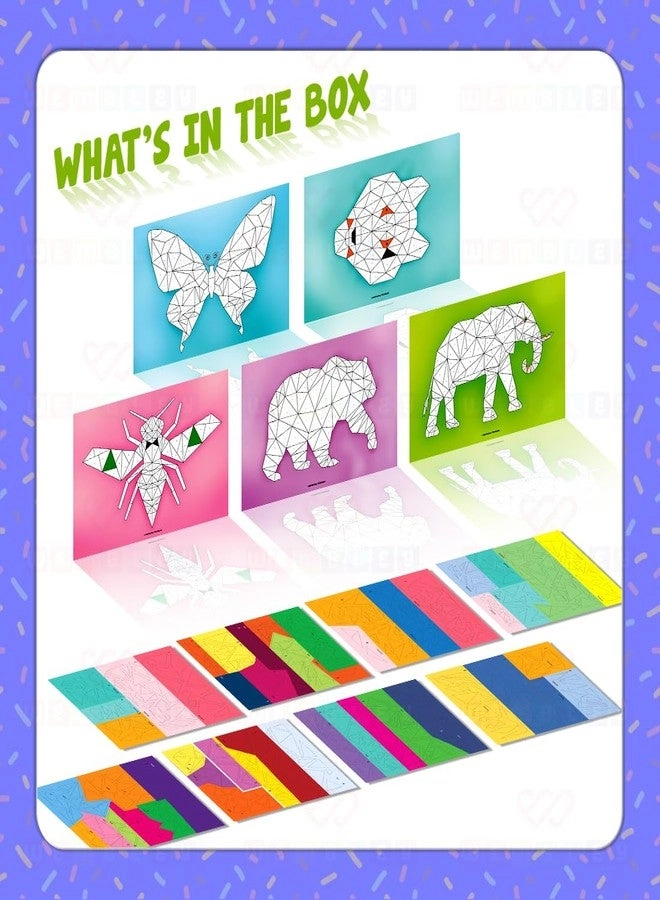 Animal Mosaic Activity Sticker Book 600 pcs