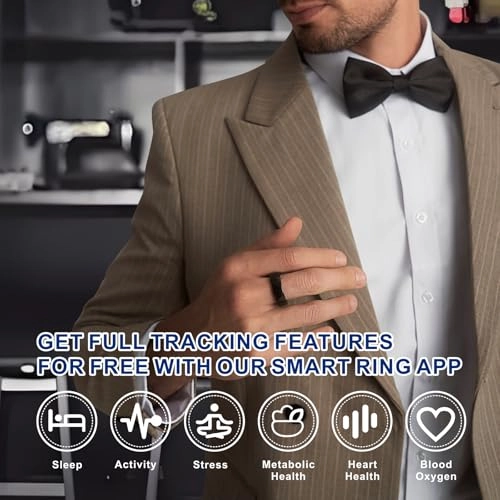 Smart Ring - 24/7 Heart Rate SpO2 Sleep