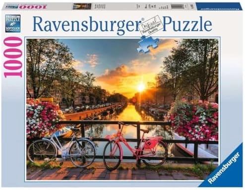 Ravensburger Bicycles in Amsterdam Puzzle (1881649066946) - 1000 pcs