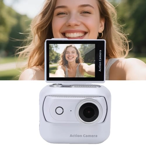 Flip Screen Action Camera - 4K