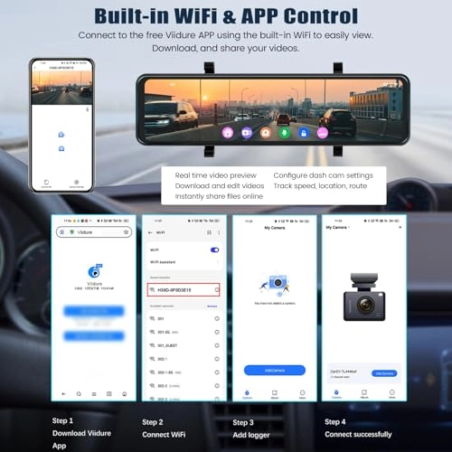Mirror Dash Cam - 2160p