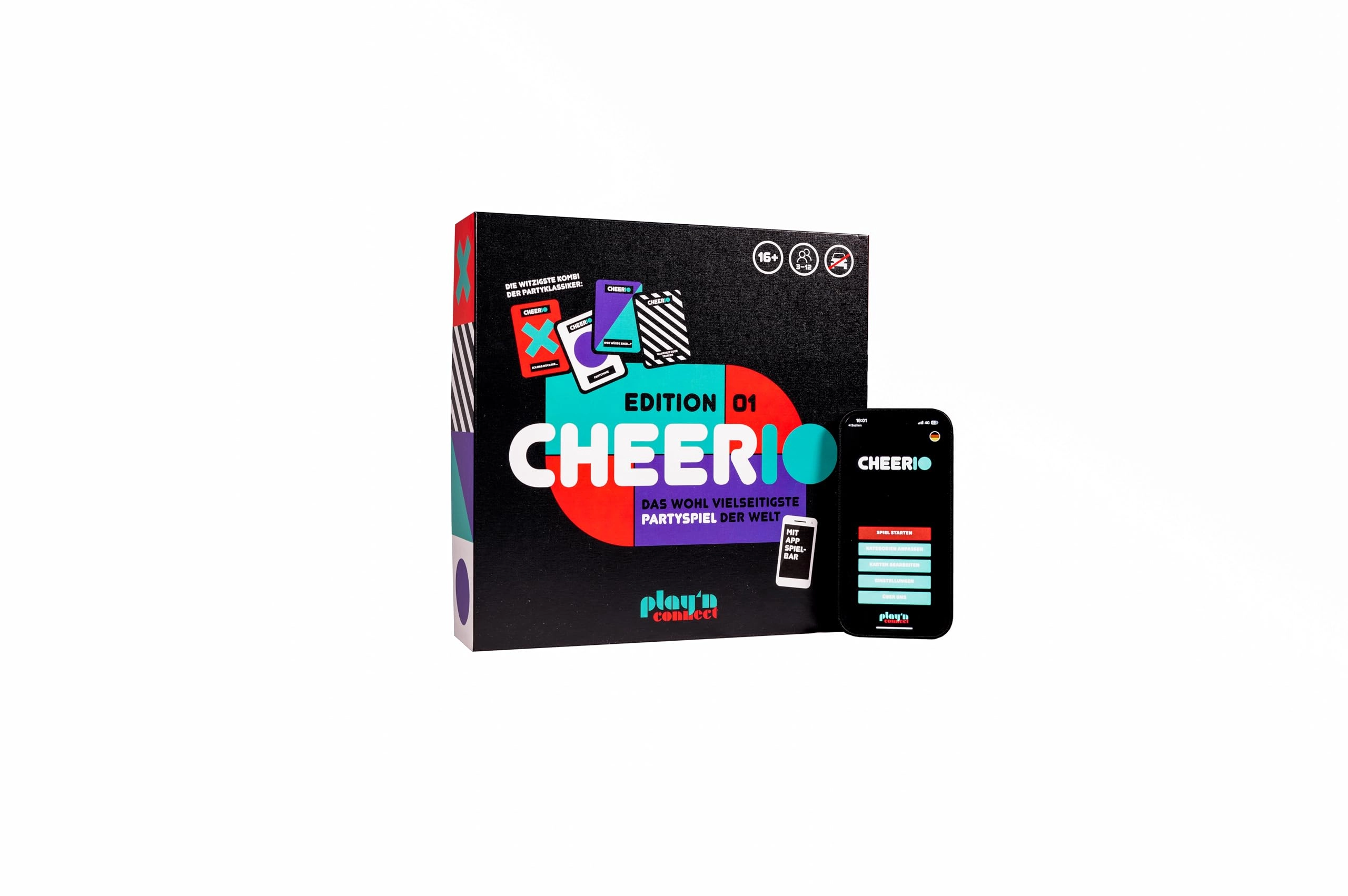 Cheerio Party Game - German Adult