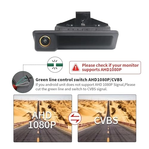 Rear View Parking Camera - Night Vision Wire