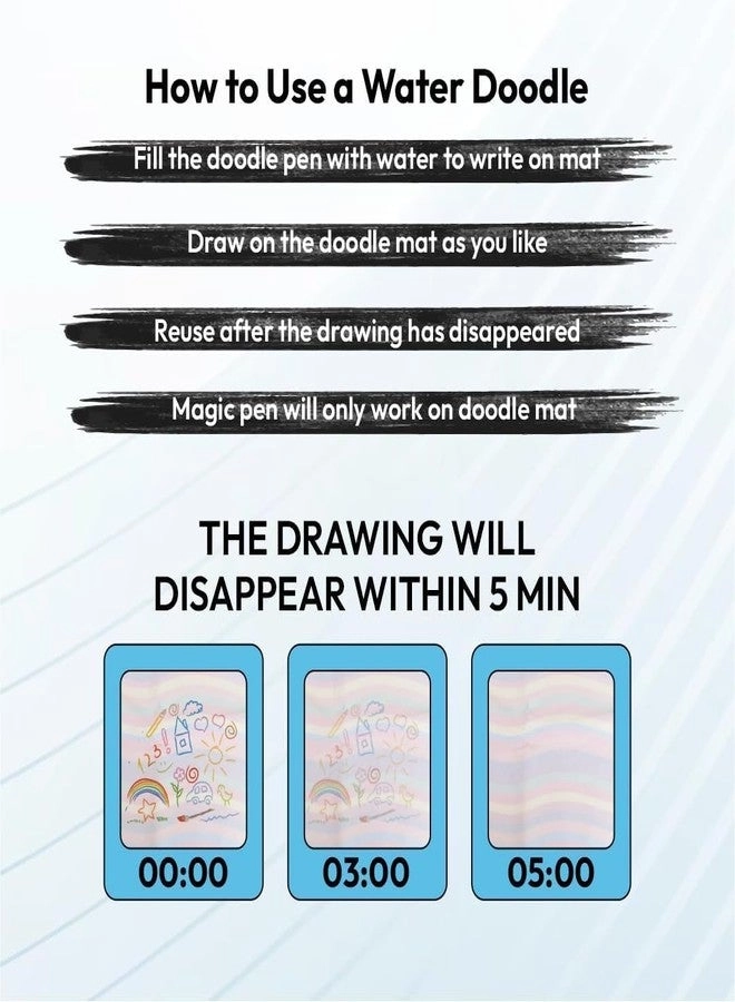 Magic Water Drawing Mat - 3-7 Years