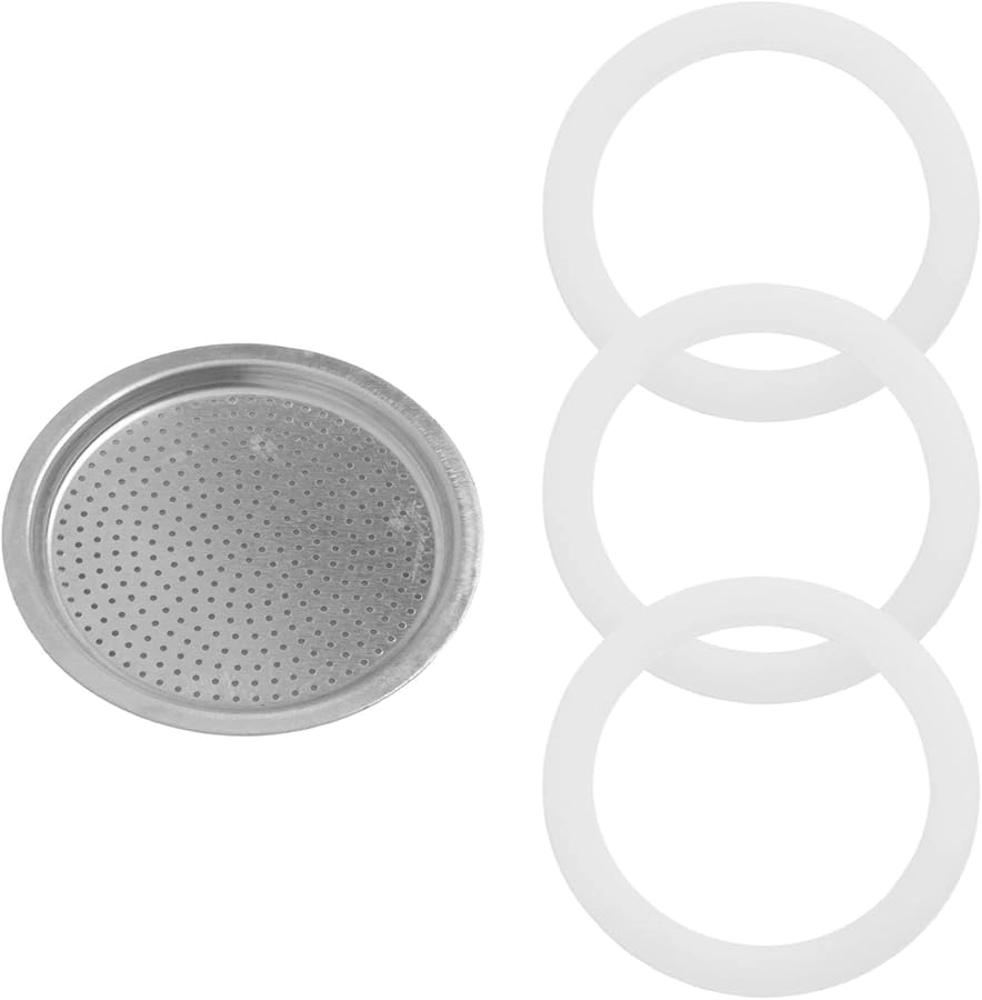 HogarTech Moka Pot Aluminum Filter - 9 Cup