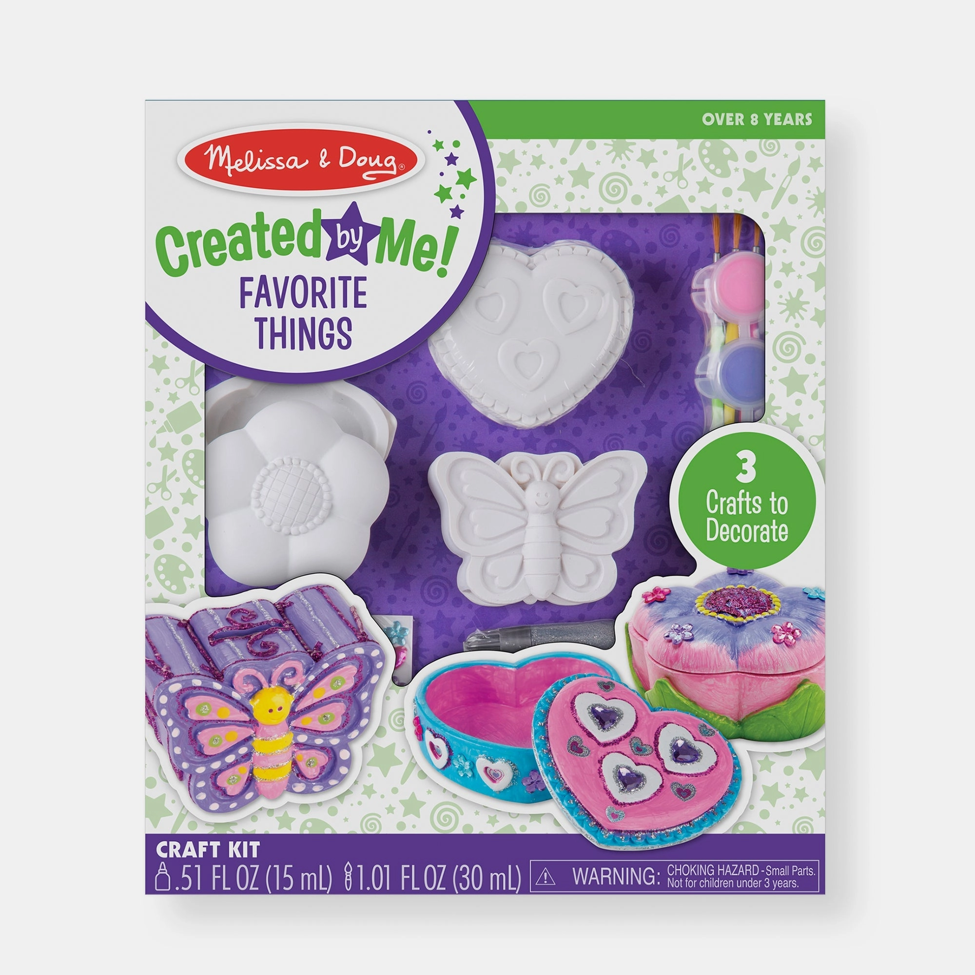 Melissa & Doug Created By Me! Favorite Things Craft Kit - 93 pieces