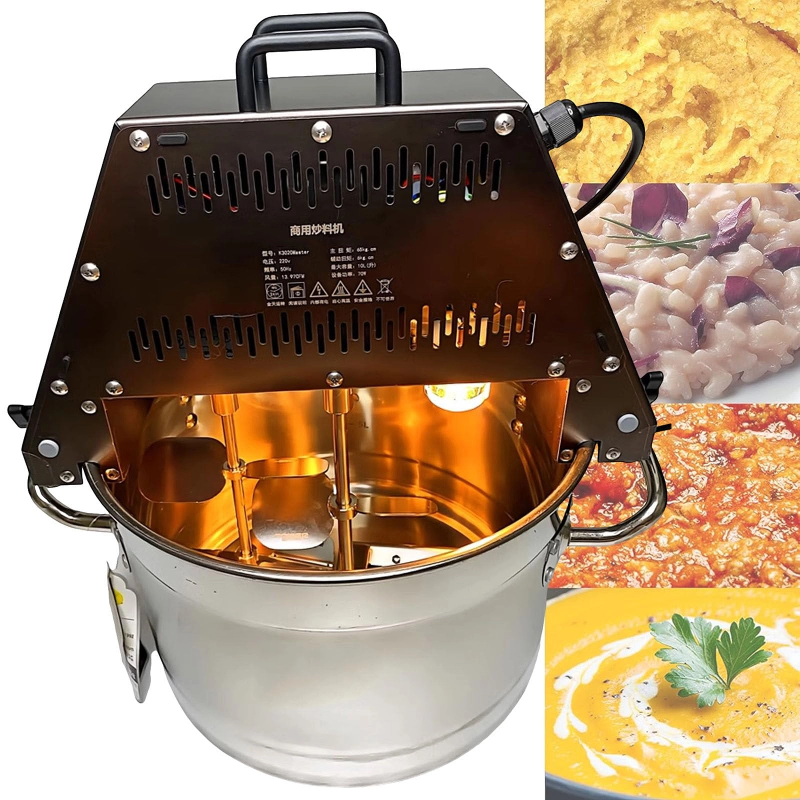 Automatic Food Mixer Stand Mixer - 10L 60W