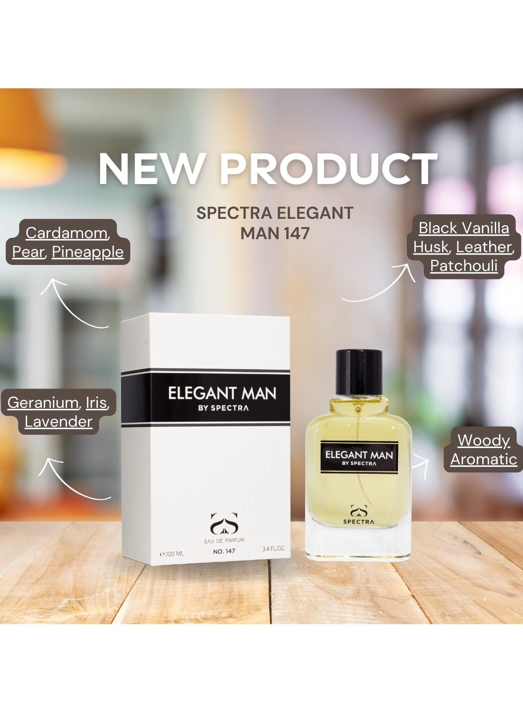 147 Elegant Man Eau de Parfum 100ml