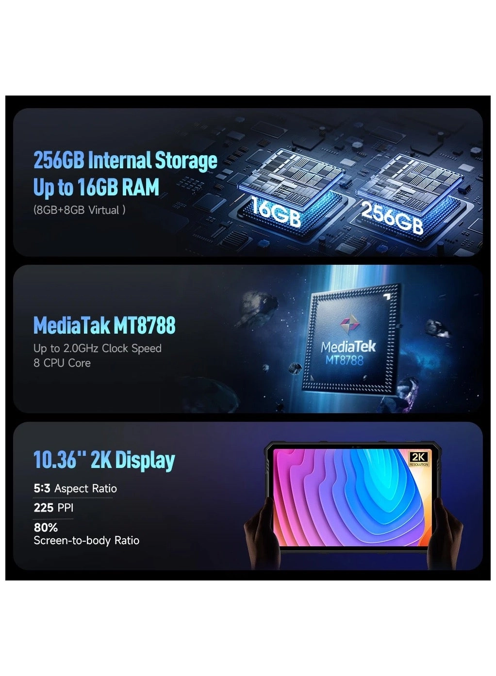 Armor Pad 3 Pro - 256GB 10.36"