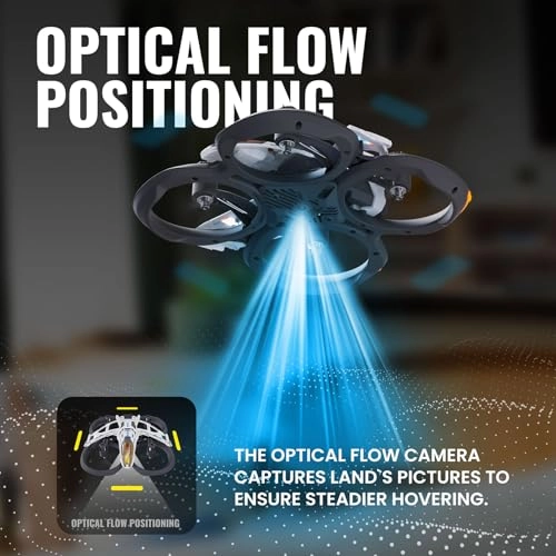 MACH 500 - Mini Micro Nano Indoor RC Quadcopter LED Light Optical Flow Positioning