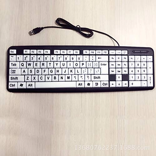 Large Print Keyboard - US Wired