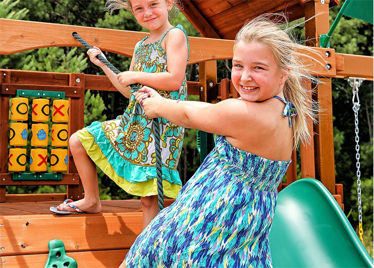 ADELADE WILDERNESS GYM - Swing Set Treehouse Roof