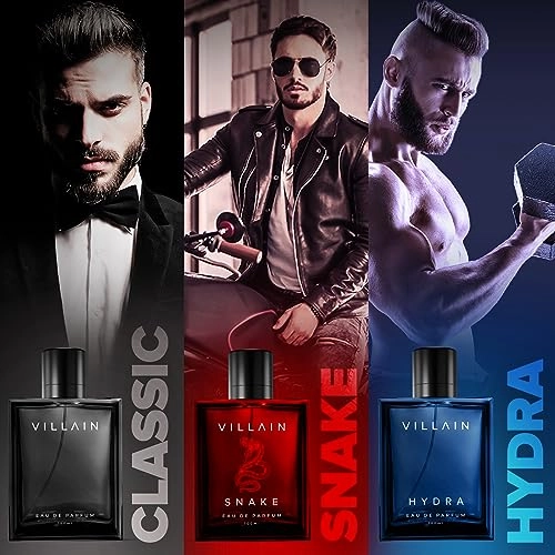 Classic - Eau de Parfum 100 ml + Hydra - Eau de Parfum 100 ml + Snake - Eau de Parfum 100 ml