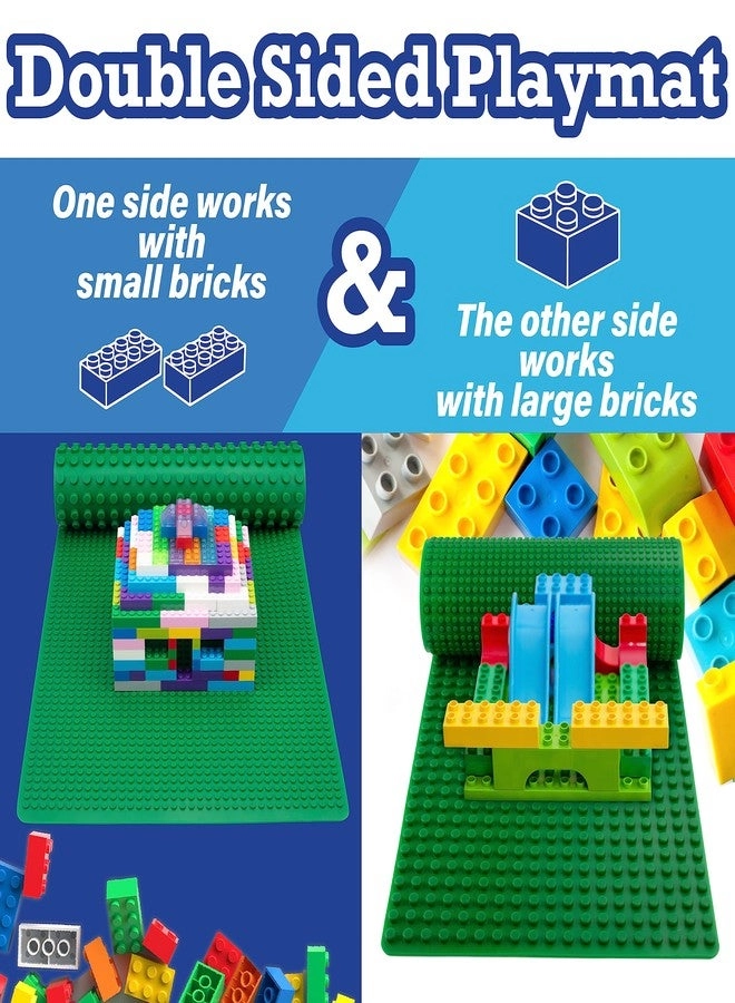 Brick Building Blocks Silicone Playmat