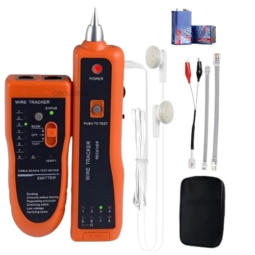COOLCOLD LAN Cable Tester - RJ45 RJ11 Wire Tracker