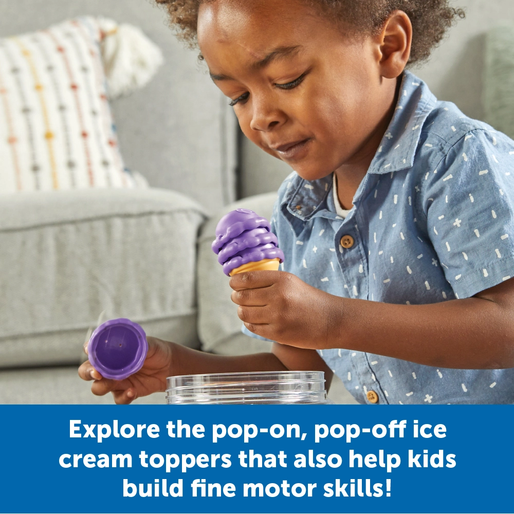 Ice Cream Alphabet Toy Set - 3+ 26 Pcs