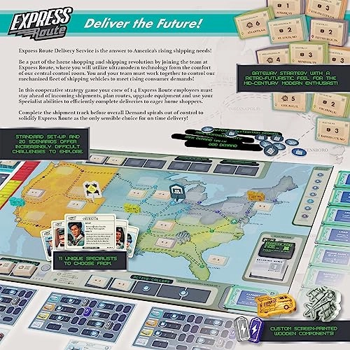 Express Route Puzzle (HB000-636-002300-04) - 254 pcs