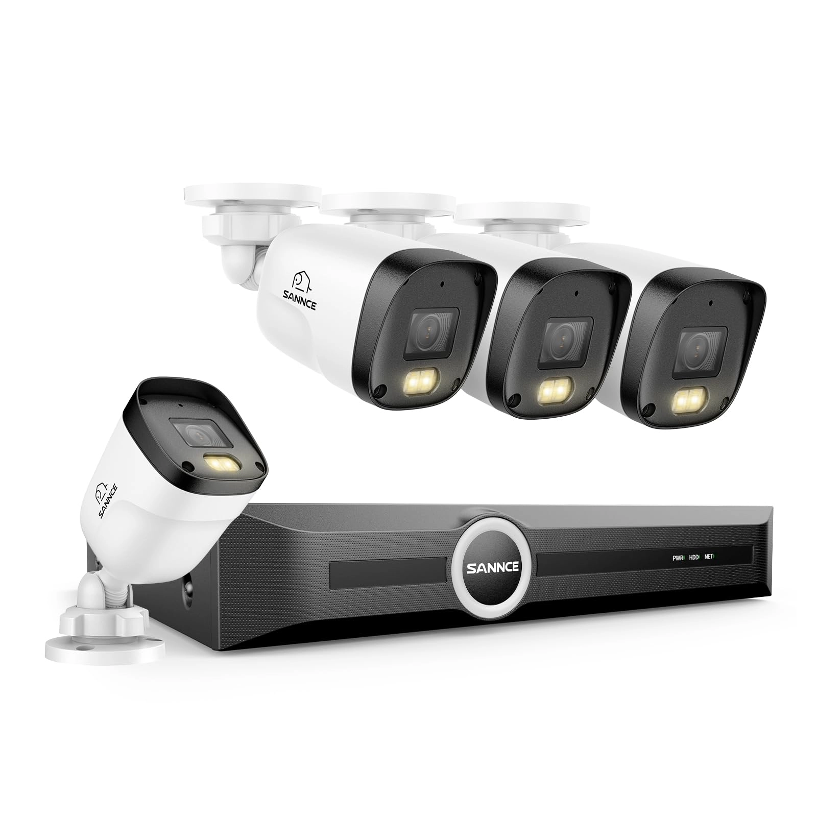 SANNCE 8CH NVR + 3MP Camera - Waterproof