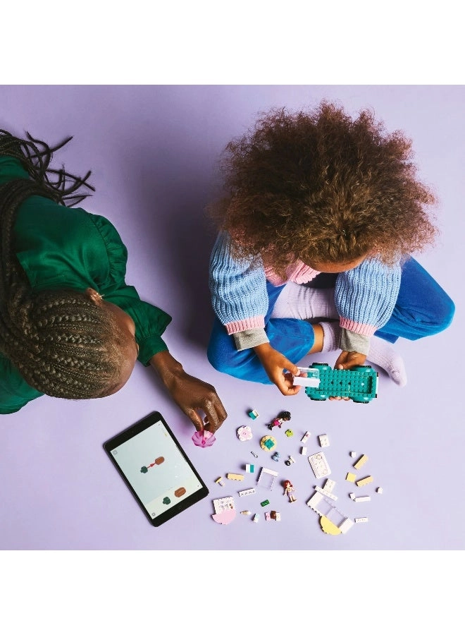 Friends Heartlake City Ice Cream Van (42644) - Pretend-Play 2 Minidolls Bunny Figure