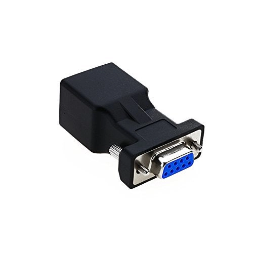 RS232 to RJ45 - DB9 9-Pin Male to RJ45 Female Cat5e/6