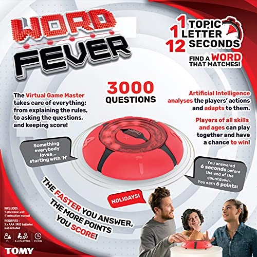 Word Fever - Fast Paced 3000 Questions with Sounds