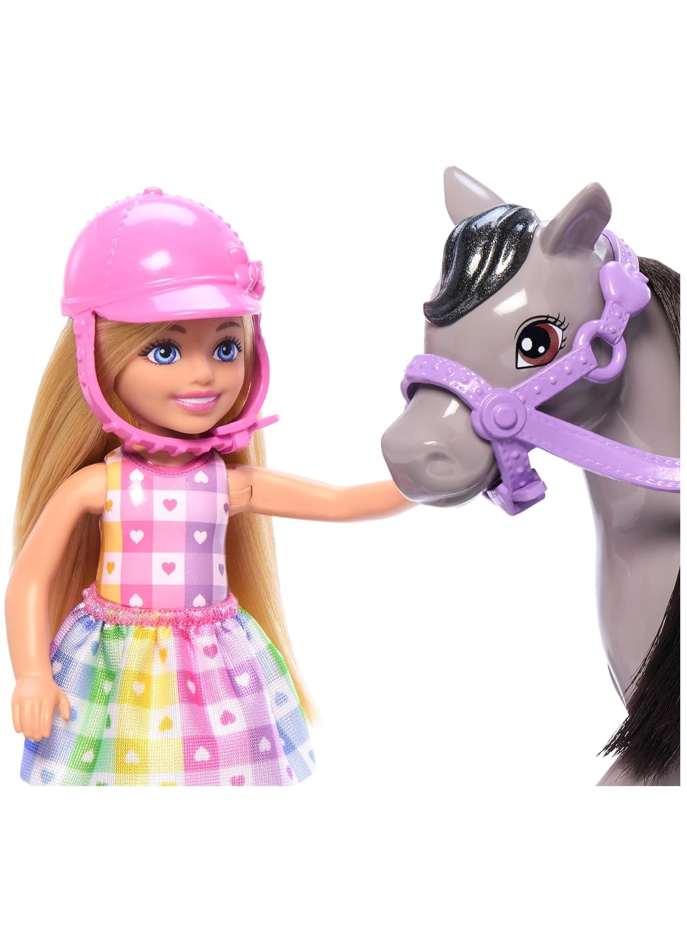 Chelsea Doll - Blonde + Pony - Pink Saddle
