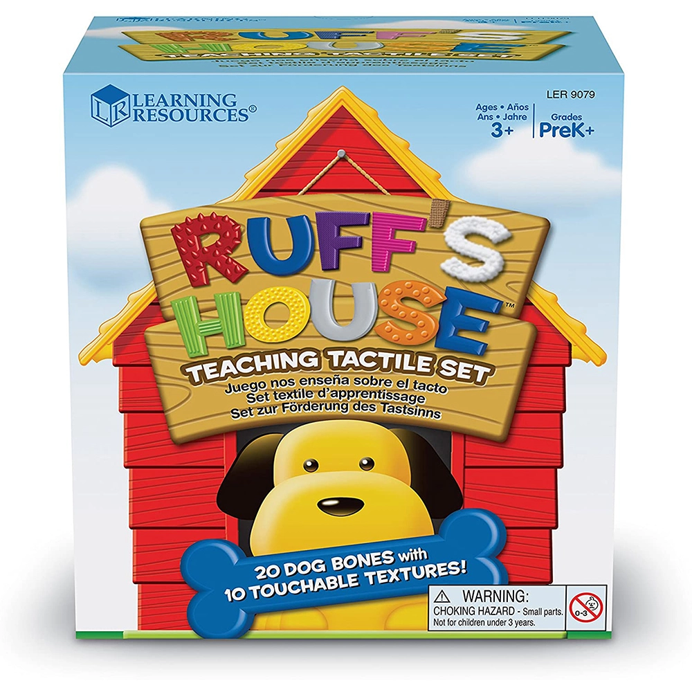 Ruff's House Teaching Tactile Set - Suitable for 2 to 4 Years 20 pieces