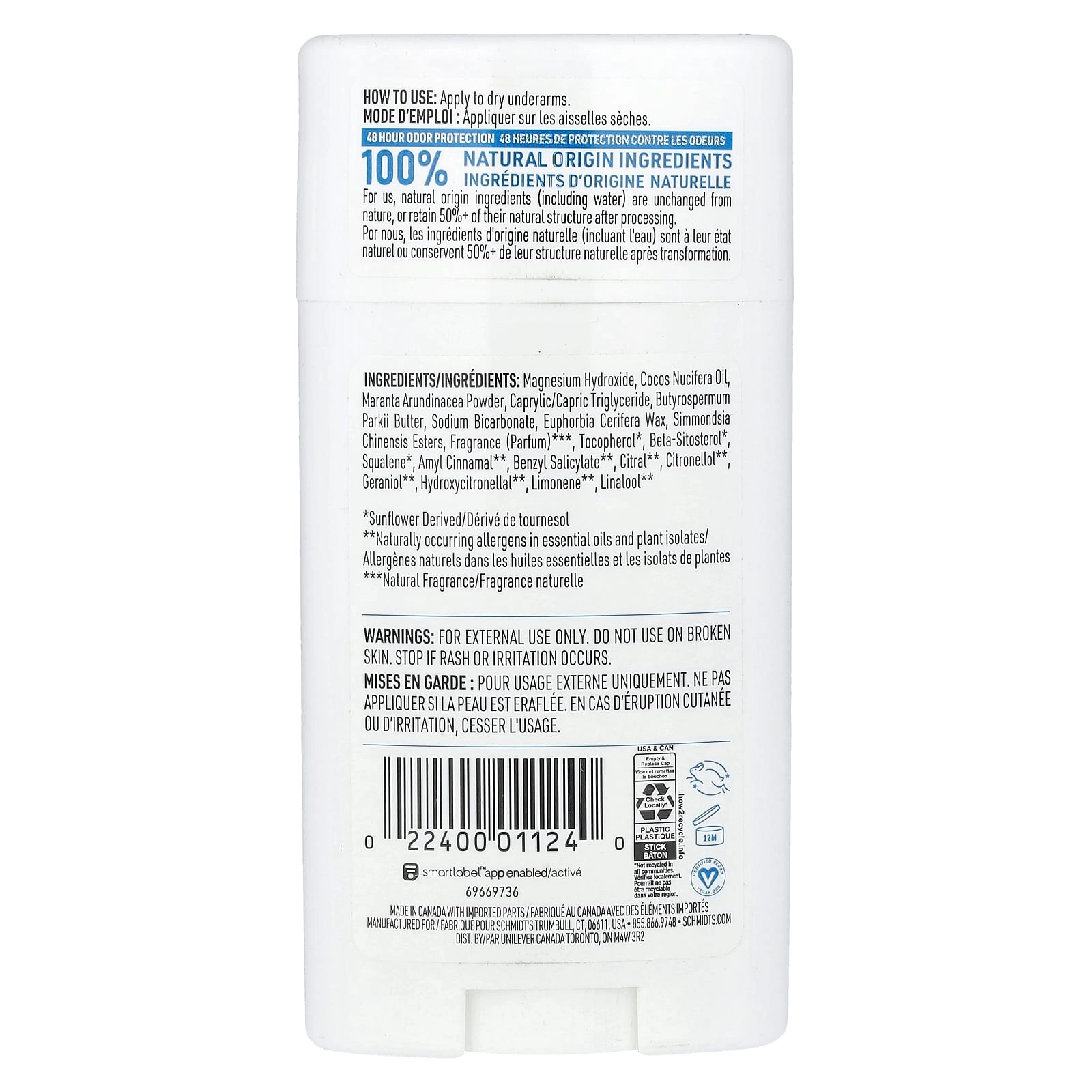 Deodorant - Fresh Rain & Birch 75 g