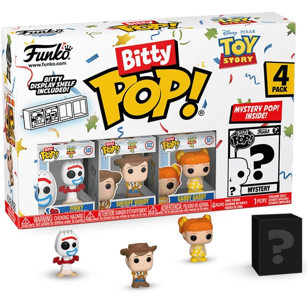 FUNKO TOYS Forky - Disney Toy Story - 3+ 4 pieces Pack